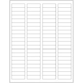 1.75” x 0.75” (80up) DIY FREEZER-Grade/Durable Sheet Labels, LR-1705-080