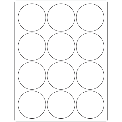 Round Corner Freezer Labels - Freezer Labels