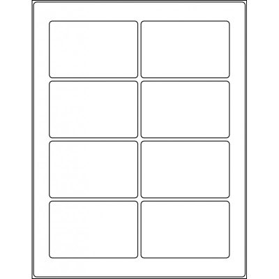 3.5” x 2.25” rectangle (8 per sheet), LR-3522-008