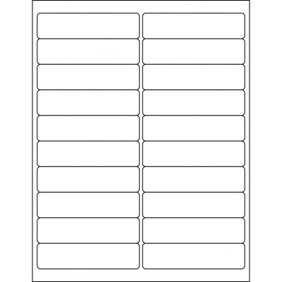 4.0” x 1.00” rectangle (20 per sheet), LR-4010-020