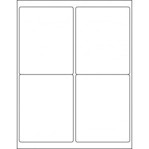 4.0” x 5.00” rectangle (4 per sheet), LR-4050-004