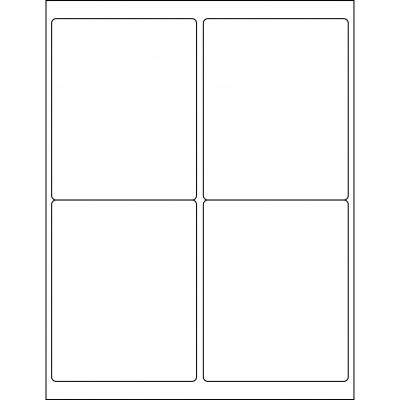 4.0” x 5.00” rectangle (4 per sheet), LR-4050-004
