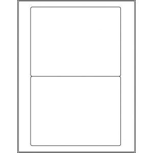 6.5” x 5” rectangle (2 per sheet), LR-6550-002